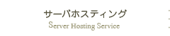サーバホスティング